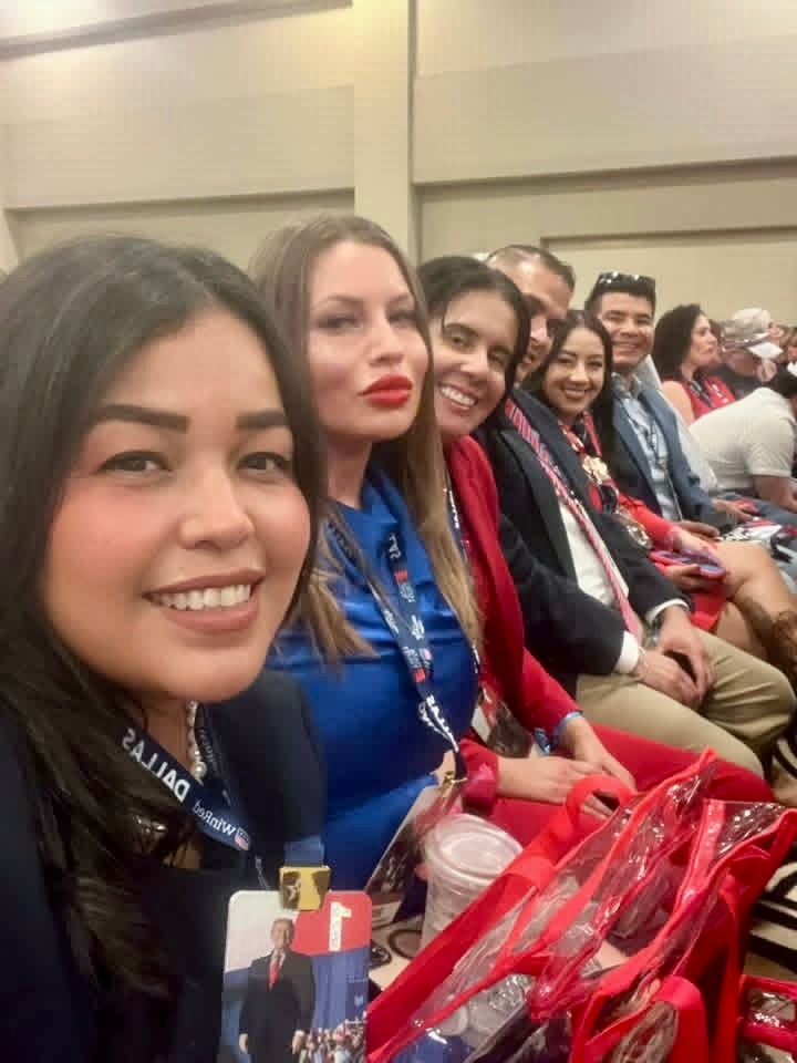 Group seated at convention event