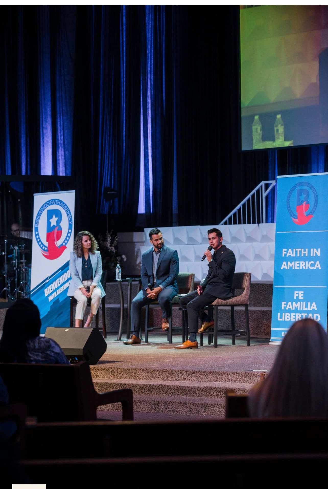 Bienvenido Faith Assembly panel